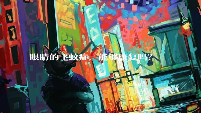 眼睛的飞蚊症，能够康复吗？